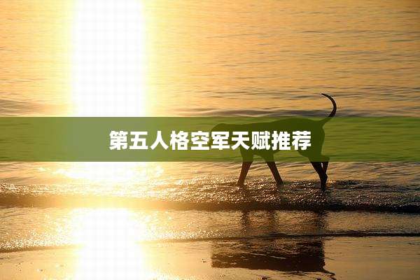 第五人格空军天赋推荐