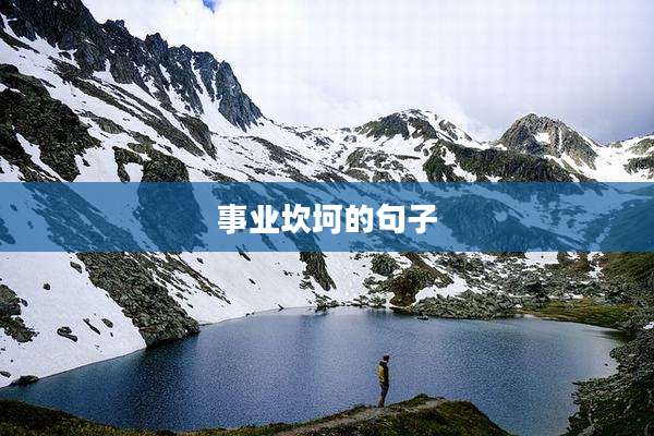 事业坎坷的句子