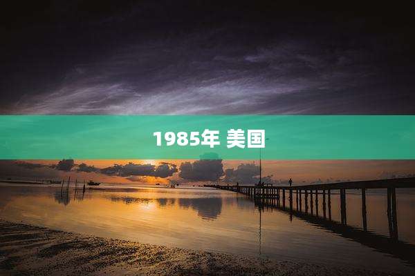 1985年 美国