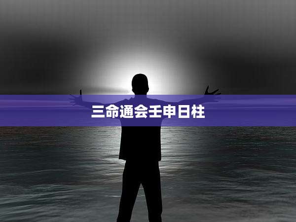 三命通会壬申日柱