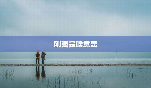 刚强是啥意思