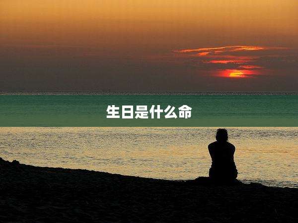 生日是什么命