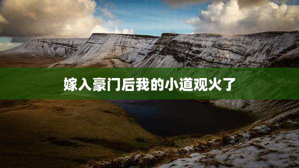 嫁入豪门后我的小道观火了