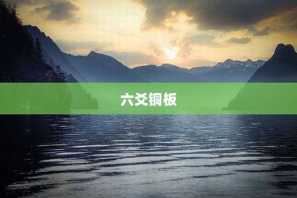 六爻铜板