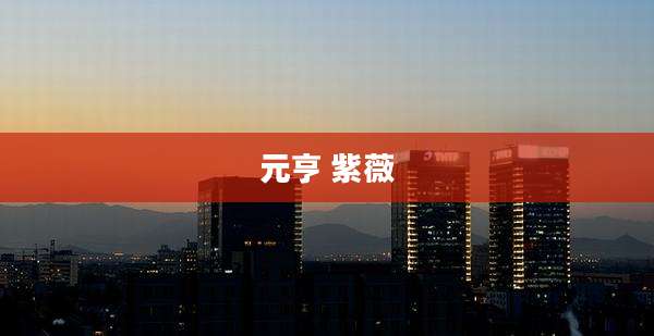 元亨 紫薇