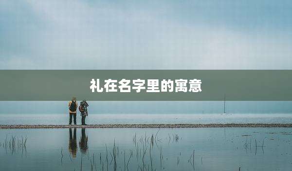 礼在名字里的寓意