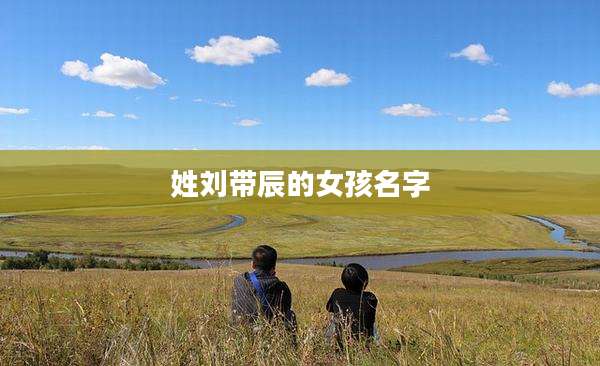 姓刘带辰的女孩名字