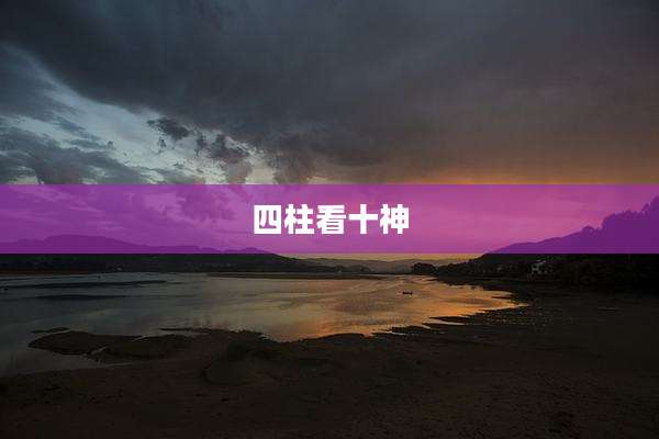 四柱看十神