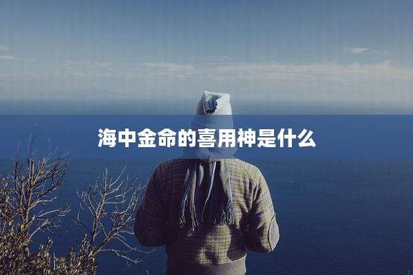 海中金命的喜用神是什么