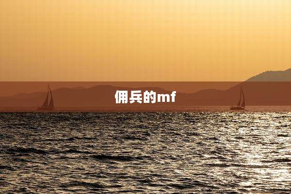 佣兵的mf