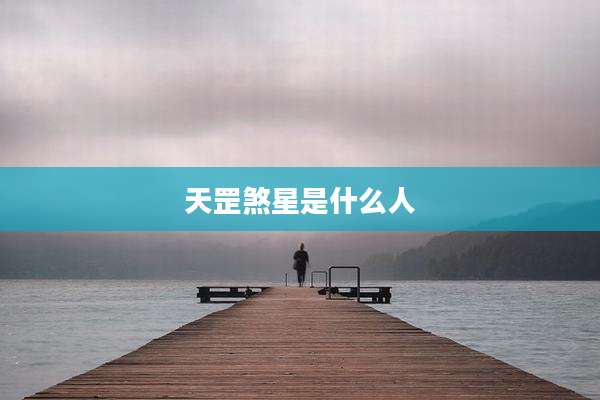 天罡煞星是什么人