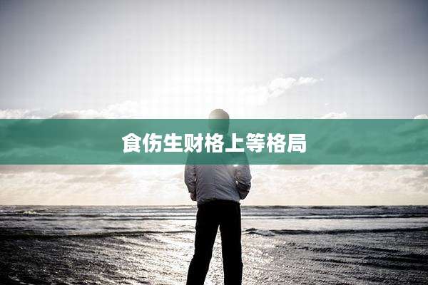 食伤生财格上等格局