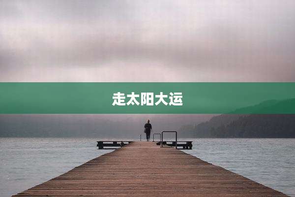 走太阳大运