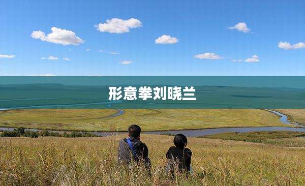 形意拳刘晓兰