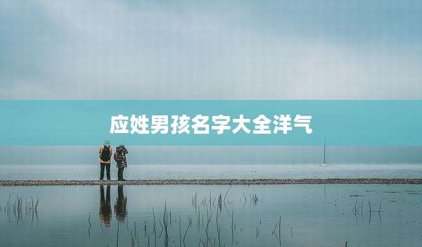 应姓男孩名字大全洋气