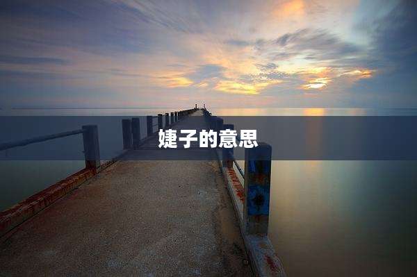 婕子的意思