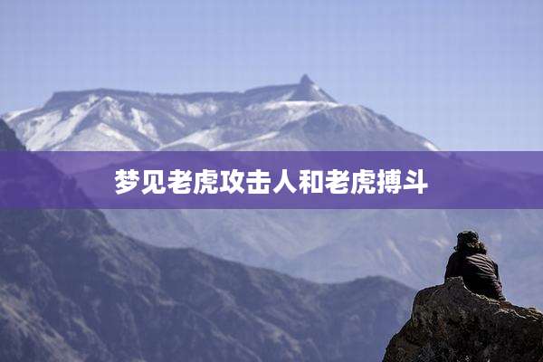 梦见老虎攻击人和老虎搏斗