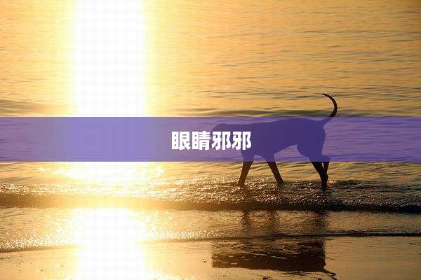 眼睛邪邪