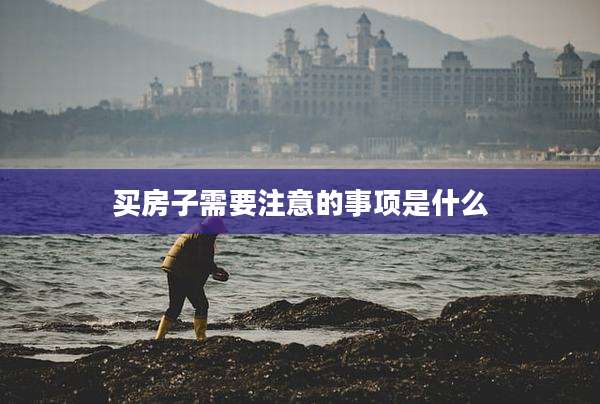 买房子需要注意的事项是什么