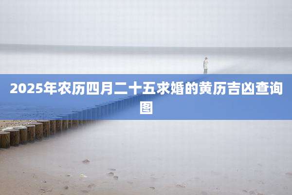 2025年农历四月二十五求婚的黄历吉凶查询图