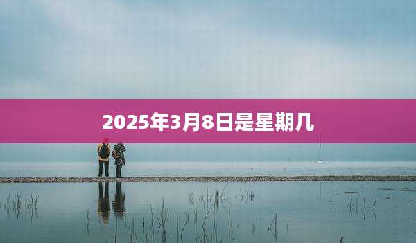 2025年3月8日是星期几