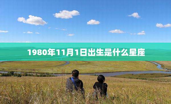 1980年11月1日出生是什么星座