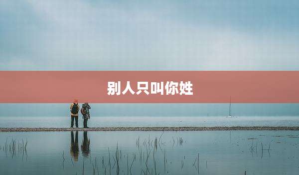 别人只叫你姓