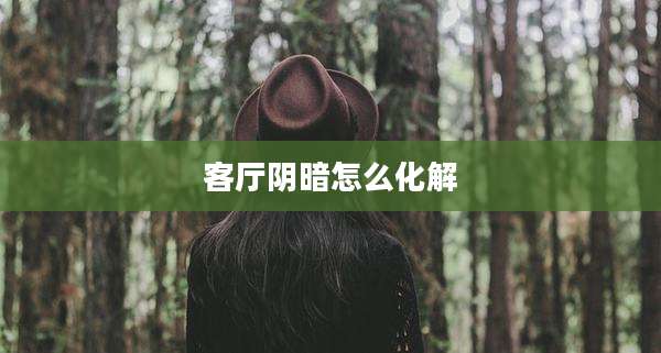 客厅阴暗怎么化解