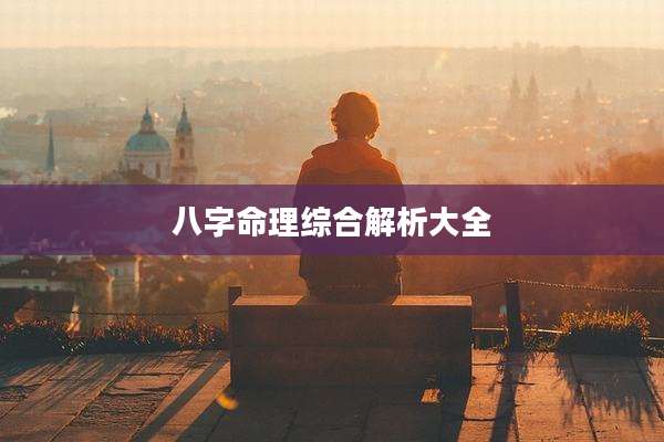 八字命理综合解析大全