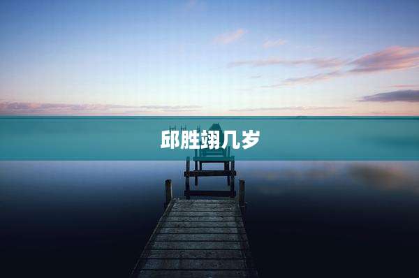 邱胜翊几岁