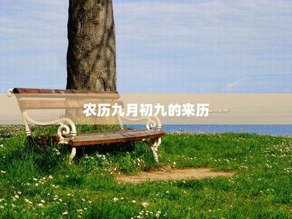 农历九月初九的来历