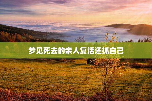 梦见死去的亲人复活还抓自己