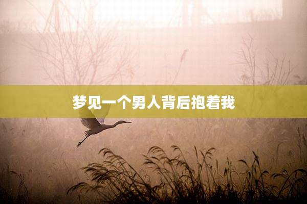 梦见一个男人背后抱着我