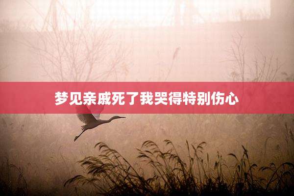 梦见亲戚死了我哭得特别伤心