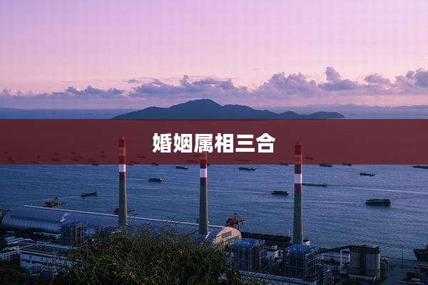 婚姻属相三合