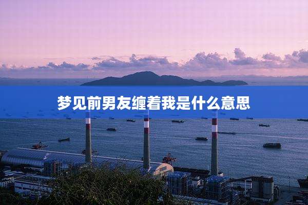 梦见前男友缠着我是什么意思