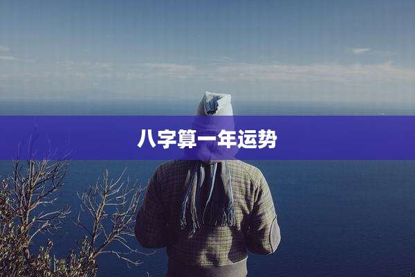 八字算一年运势