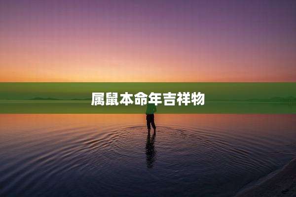 属鼠本命年吉祥物