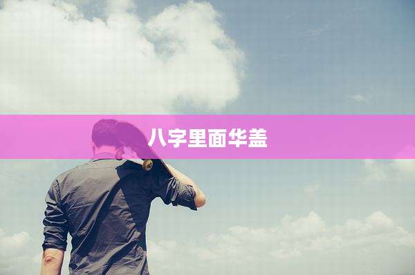 八字里面华盖