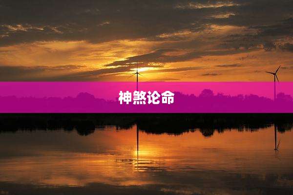 神煞论命
