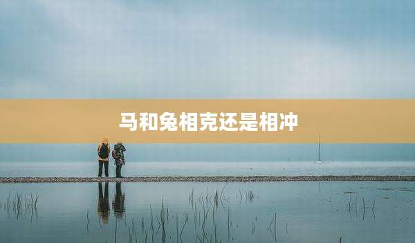 马和兔相克还是相冲
