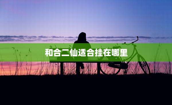 和合二仙适合挂在哪里