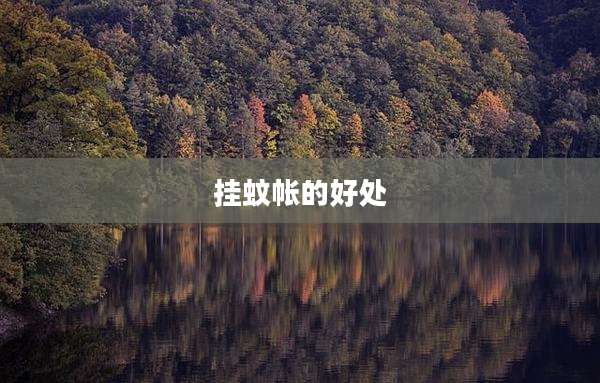 挂蚊帐的好处