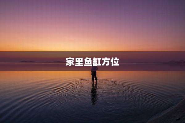 家里鱼缸方位