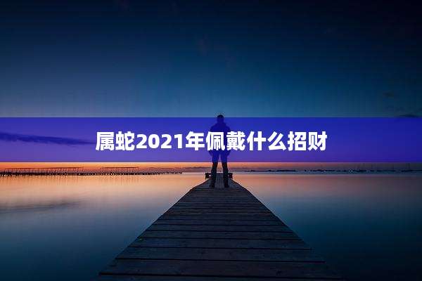 属蛇2021年佩戴什么招财
