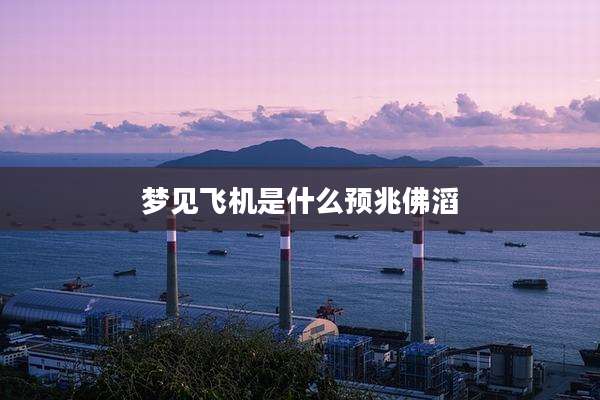 梦见飞机是什么预兆佛滔