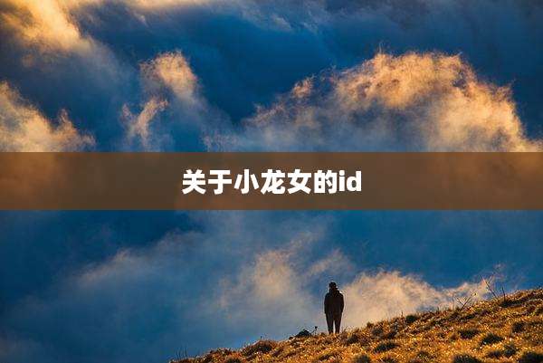 关于小龙女的id