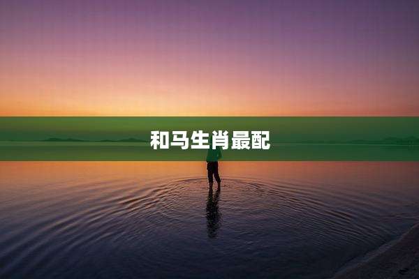 和马生肖最配