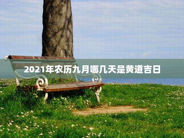 2021年农历九月哪几天是黄道吉日