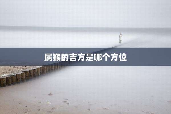 属猴的吉方是哪个方位